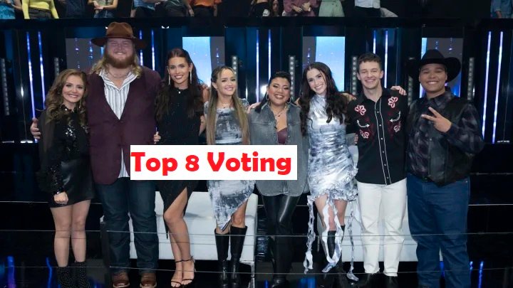 American Idol 2024 Top 8 Episode Voting Text Numbers 29 April 2024