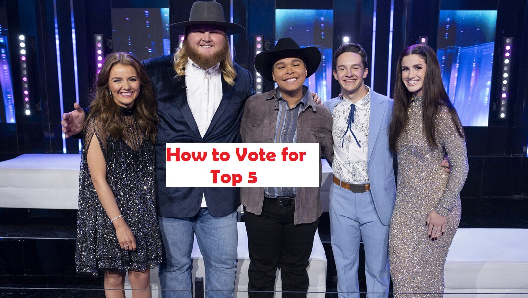 American Idol 2024 Top 5 Vote Text Numbers Episode 12 May 2024 How to